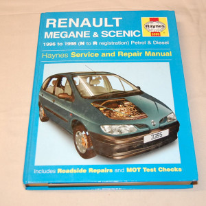 Service and Repair Manual Renault Megane & Scenic 1996-1998